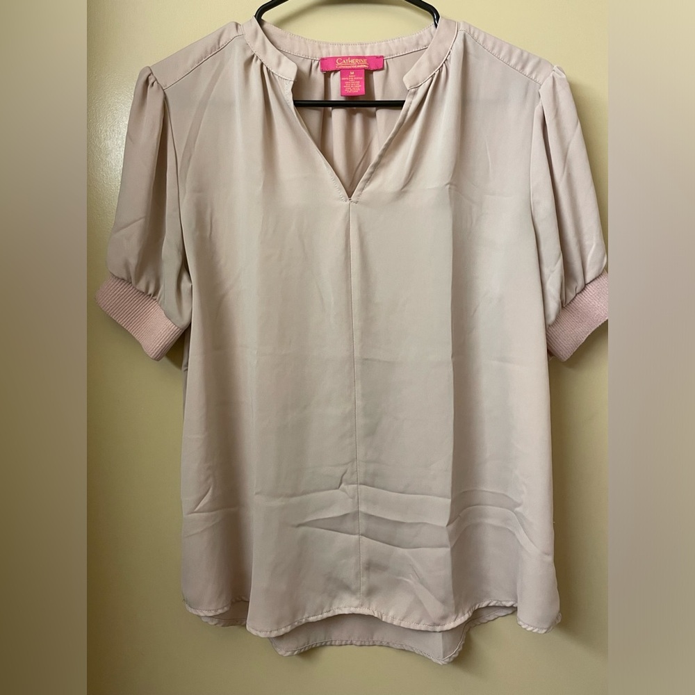 Catherine EUC light pink blouse